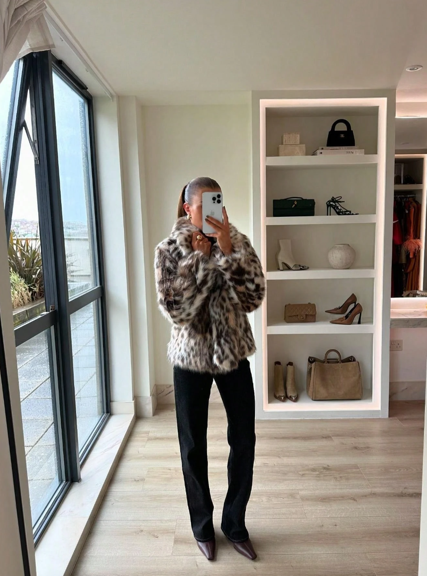 Leopard Ember Jacket